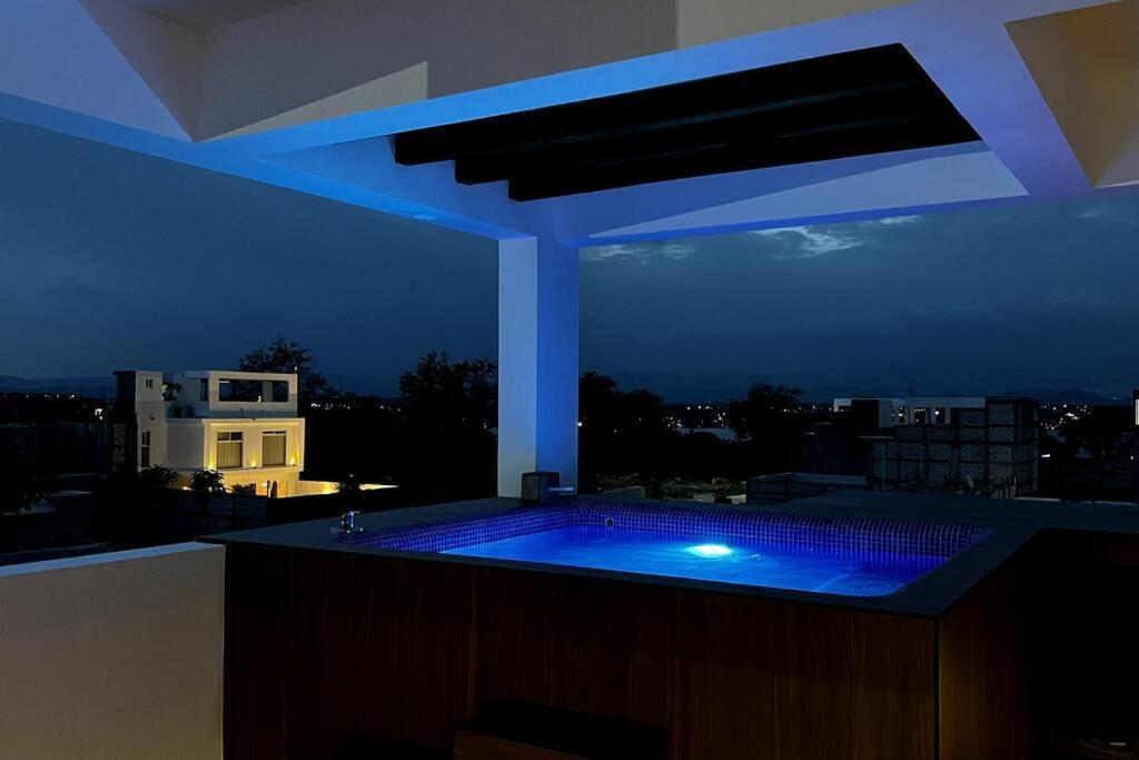 Casa Lua Tequesquitengo. Alberca, Jacuzzi Y Roof エクステリア 写真